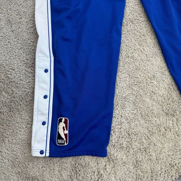 Vtg San Francisco Warriors Warmup Pants Mens 4XL Reebok HWC‎ Blue Drawstring ABA - Picture 6 of 13